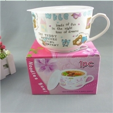 〖厂家供应〗优质面杯精美加盖陶瓷面杯陶瓷碗