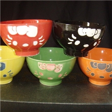 〖厂家供应〗优质餐具套装陶瓷碗五彩碗