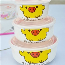 〖厂家供应〗优质陶瓷碗陶瓷水杯陶瓷保鲜碗662陶瓷保鲜碗