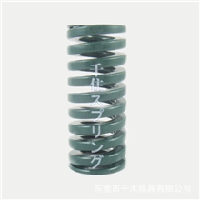 供应进口绿色SWH模具弹簧矩形螺旋弹簧五金冲压模具专用