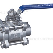 优质厂家直销Q11F-16P丝扣球阀201、202、304、316L三片式球阀