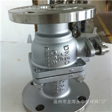①优质供应材质：202、301、304、316LQ41F-16P不锈钢法兰球阀