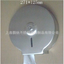 供应写字楼宾馆用圆筒方形不锈钢手纸架