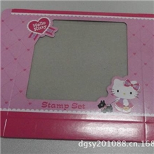 东莞厂家印刷PVC包装盒定做开窗彩盒纸开窗盒PVC纸盒