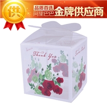 定制订做各种精美PVC盒子PVC塑料盒长方形手提PVC包装胶盒