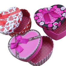 淘宝热卖厂家批发心形蝴蝶结喜糖盒玫瑰精美纸盒现货礼品纸盒