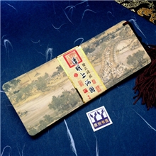 【爱丫】《清明上河图》书签12张套组完整长送外国友人批发