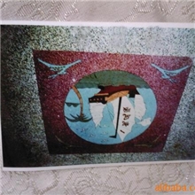 厂家直销水磨石地面铜条花玻璃花.塑料花.湖南.湖北专用