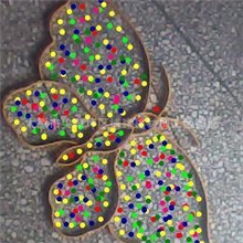 厂家供应水磨石地面装饰铜条花.塑料花.玻璃花