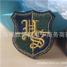 徽章布贴英伦风布贴补丁贴布外贸烫贴熨烫布贴加工厂