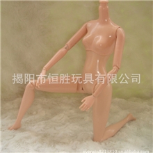 12点关节体娃娃,脖子无卡,关节体芭比,关节体素体,关节体裸娃