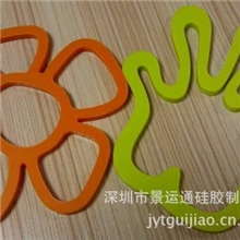 防滑硅胶杯垫花案杯垫硅胶餐垫硅胶厨具制品生产厂家