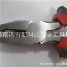 劳森工具美式高档精品镀镍张家港钢丝钳老虎钳平口钳钢丝钳