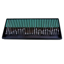 30pc合金磨头金刚石磨头磨针30支装金刚石磨棒抛光磨头