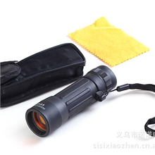 正品10x25非常小巧迷你橙膜单筒望远镜超低价