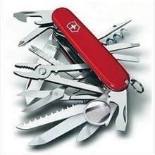 批发17开91mm瑞士军刀多功能不锈钢瑞士军刀礼品瑞士军刀