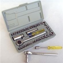 40件套五金家用工具套筒组套套筒扳手套筒组合工具套筒工具套装