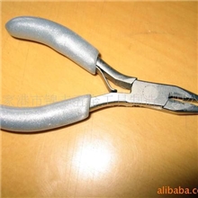 供应DIY饰品加工工具3寸迷你尖嘴钳出口TUV/GS无刃无齿珠宝钳