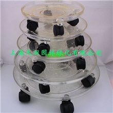 移动花盆托盘【超载重】亚克力材质带万向轮托盘移动托盘随心所欲