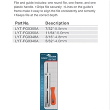 外贸优质高档双纹链锯锉油锯锉套装系列