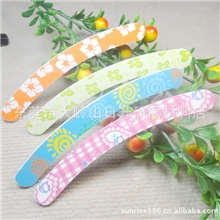 供应可爱爆款美甲工具，印花指甲锉（工厂店、生产加工销售）