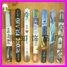 [eva印花指甲锉]美甲工具义乌最低价海绵指甲挫双面印花打磨条