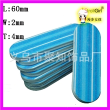 美甲砂条批发厂家迷你指甲挫环保印花砂条EVA双面打磨美甲工具