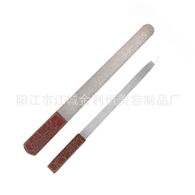 主供出口欧美高级美甲师专用超大镀砂指甲锉硬甲锉美容工具