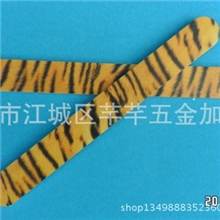 供应优质，彩色喷砂指甲锉，磨砂锉