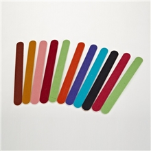 美甲工具美甲磨砂条指甲挫条打磨工具粗细两面混色彩色指甲锉