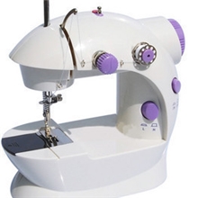 升级202缝纫机【带灯】小型家用电动迷你多功能裁缝机