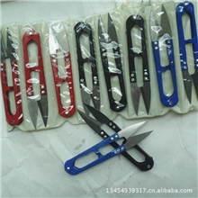 彩色剪刀U型剪刀十字绣剪刀纱剪线头剪厂价直销批发