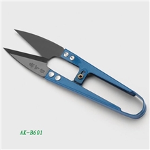 安可信永康纱剪厂家十字绣小剪刀发黑工艺线剪纱剪