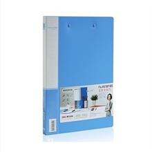 办公用品批发得力5302商务文件夹A4双夹双强力资料夹整理夹