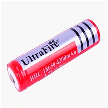神火18650充电锂电池强光手电筒充电电池4200mah18650电池批发