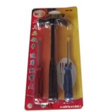 0090铁捶起子组合铁锤批发两元店批发