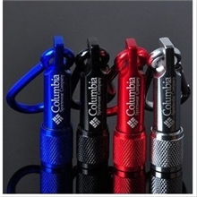 J5批发哥伦比亚强光手电筒/登山扣电筒/防水迷你铝合金手电筒