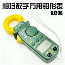 冲钻特价科捷仪表KJ208交流数字钳形表全保护