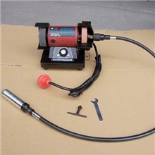 多功能调速微型台式砂轮机台磨机带软轴玉石雕刻机抛光机二合一