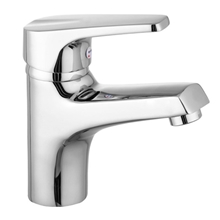 南安水龙头厂家直销全铜单把冷热水龙头单孔面盆龙头XH-1073