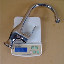 【沃宇卫浴】南安厂家加抛加镀全铜金鱼厨房冷热水龙头WY-1354