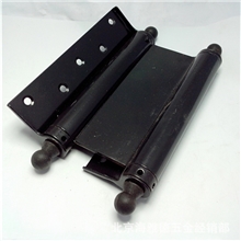【厂家直销】铁双弹簧合页自由门合页弹簧铰链海雅德锁具