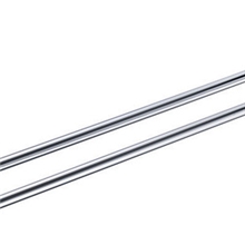 厂家供应全铜镀铬欧式双杆毛巾架