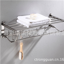 供应荣冠不锈钢高端304浴巾架，毛巾架，精抛光处理【MA67】