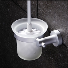温州最低价-2526太空铝马桶刷-厕刷架-马桶杯杯架卫浴马桶架子