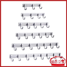 5880&mdash;5钩衣钩挂衣钩排钩太空铝挂件