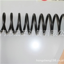 厂家直销镀黑锌大弹簧压力弹簧