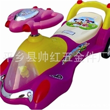 厂家供应最新款高档儿童三轮车出口摇马儿童三轮车。最新款童车