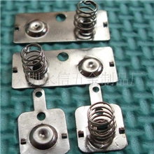 供应接触片弹簧片电池片弹片铜片冲压件五金片