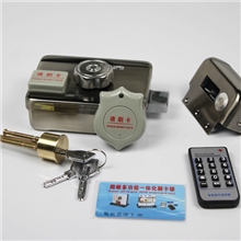 厂家供应智能防盗刷卡静音锁RFID感应锁出租屋小区电子刷卡锁
